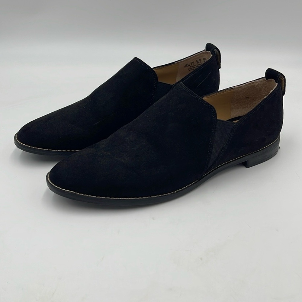 Franco Sarto Elegant Black Slip-On Booties